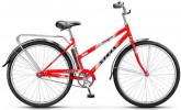 Велосипед 28' городской, рама женская STELS NAVIGATOR-300 LADY Красный + корзина Z010 (LU085342)